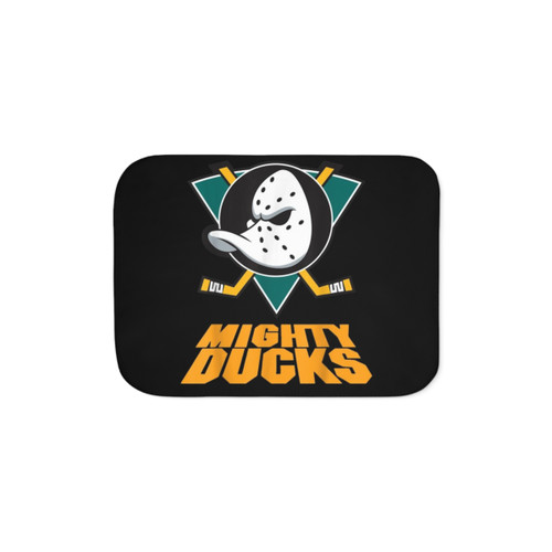 Graphic Ducks Arts Sherpa Blanket