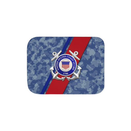 Coast Guard Sherpa Blanket
