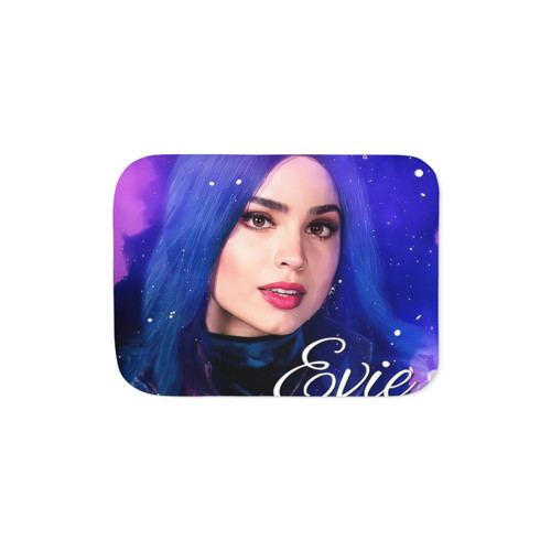 Evie Blue Descendants 3 Sherpa Blanket