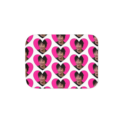 Rodrick Love Heart Sherpa Blanket - Soft and Cozy