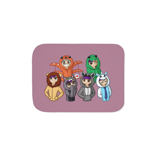 Sanders Sides Characters Sherpa Blanket