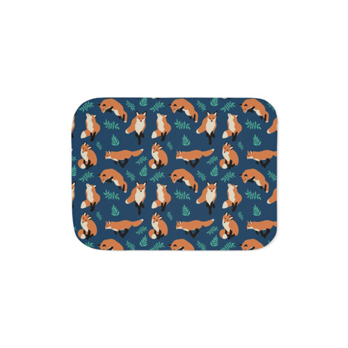 Soft and Plush Fox Sherpa Blanket