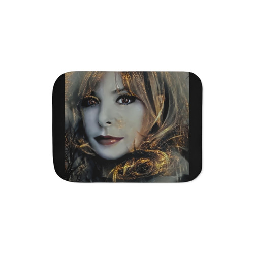 Mylene Farmer Sherpa Blanket