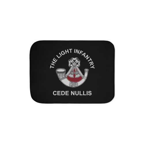 Light Infantry Sherpa Fleece Blanket