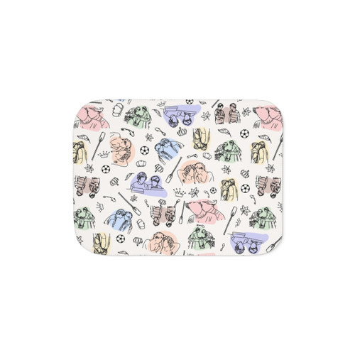 Young Royals Minimal Sherpa Blanket