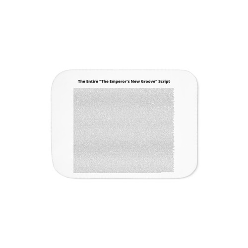 The Emperor's New Groove Sherpa Blanket