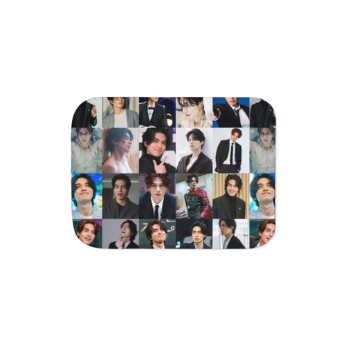 Lee Dong Wook Sherpa Blanket