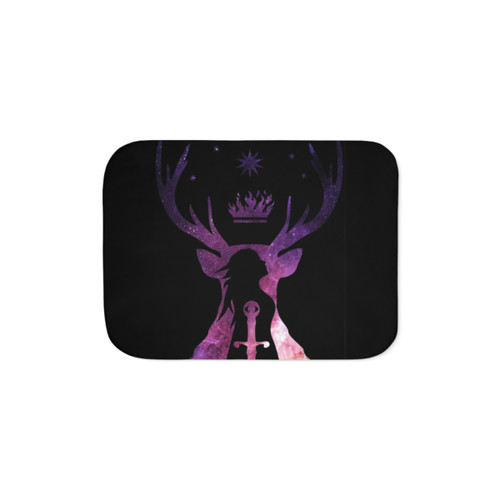 Throne of Glass Aelin Fanart Sherpa Blanket