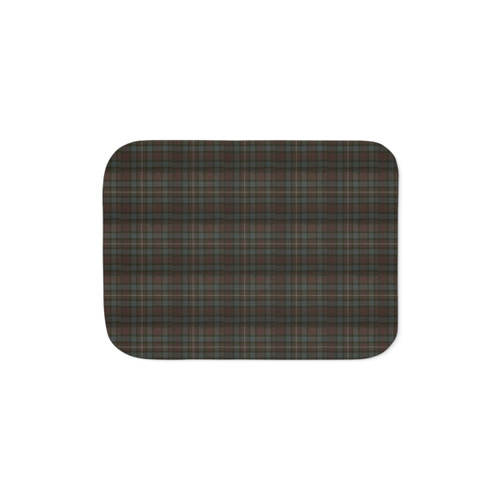 Clan Fraser Tartan Sherpa Blanket