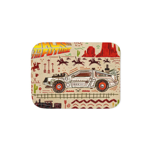 1885 Delorean Sherpa Blanket - Back to the Future Merchandise