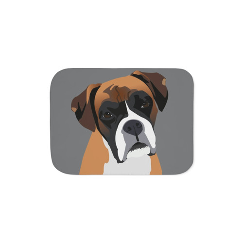 Sherpa Blanket for Boxer Dogs