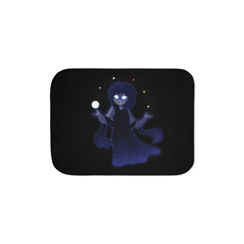 Nyx Sherpa Blanket - Cozy Greek Mythology Inspired Throw