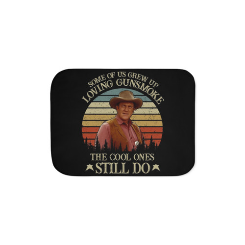 Sherpa Blanket for Gunsmoke Fans