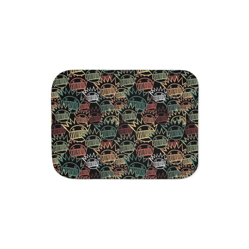 Boognish Pattern Sherpa Blanket