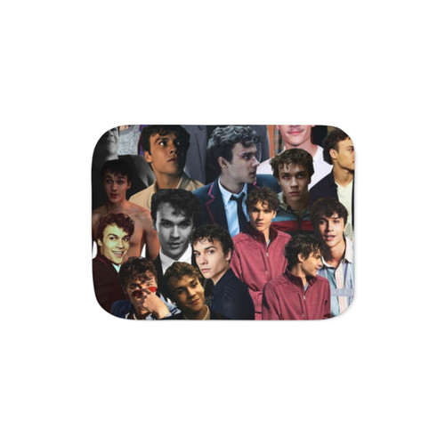 Benjamin Wadsworth Photo Collage Sherpa Blanket