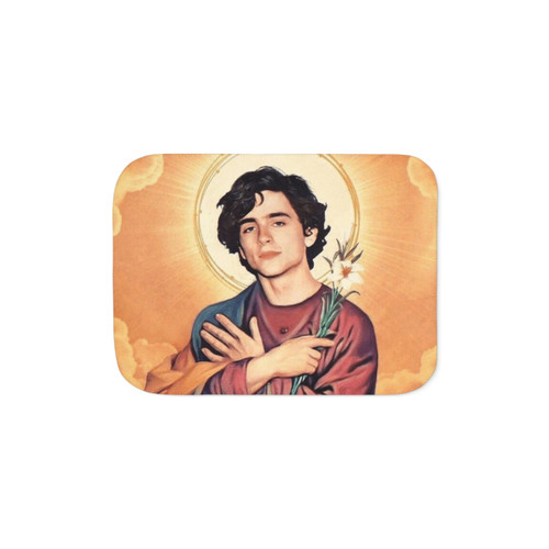 Timothée Chalamet as Jesus Sherpa Blanket