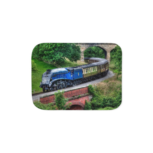 Sir Nigel Gresley Locomotive Sherpa Blanket