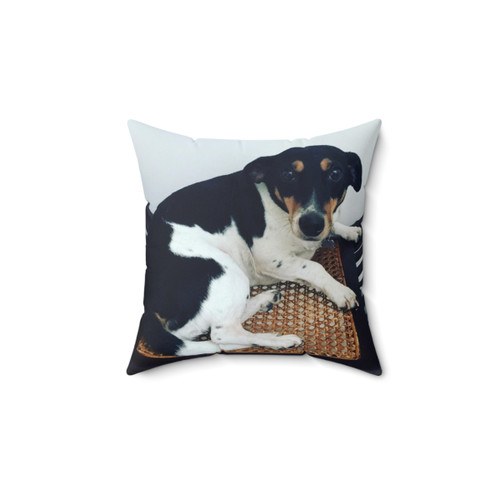Cute Jack Russell Terrier Dog Pillow