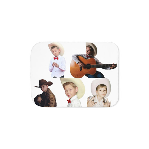 Mason Ramsey Sherpa Blanket - Yodeling Country Singer