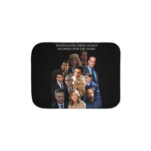 SVU Dedicated Detectives Sherpa Blanket