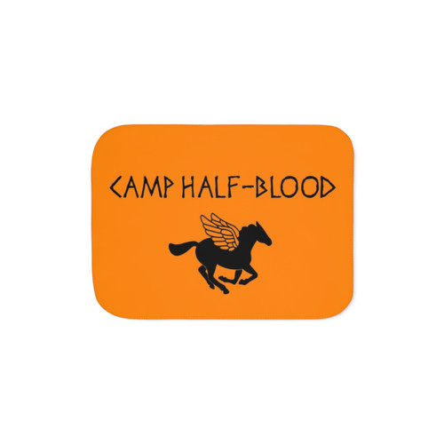 Percy Jackson Camp Half-Blood Sherpa Blanket