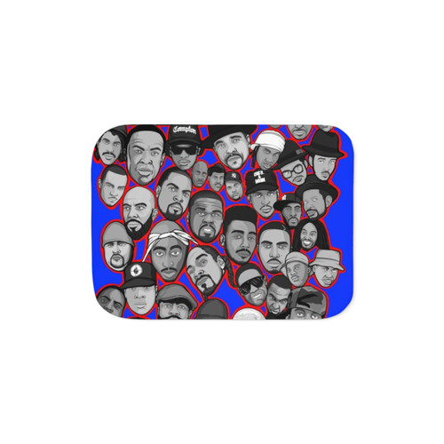 Old School Hip Hop Legends Sherpa Blanket