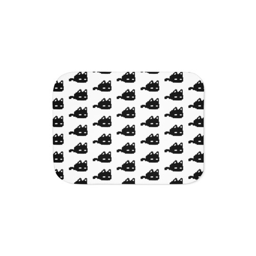 Omori Cat Sherpa Blanket