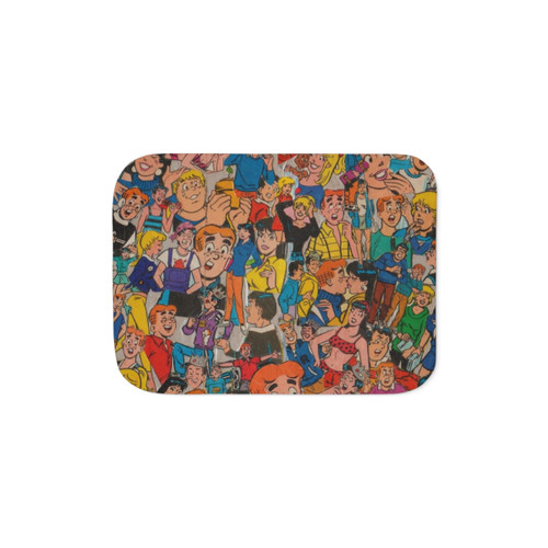 Archie Comics Collage Sherpa Blanket