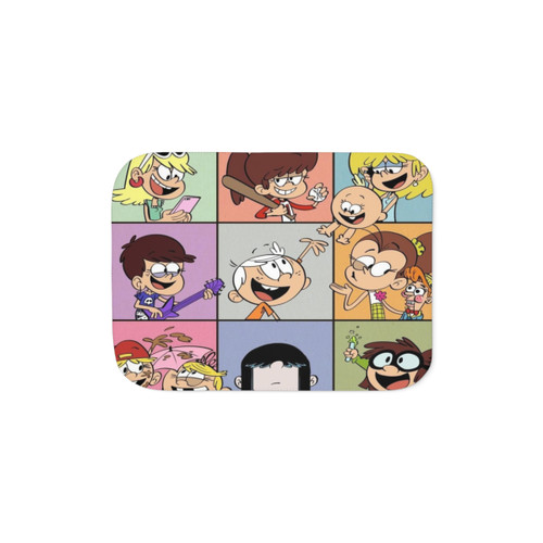 Cozy Loud House Sherpa Blanket for Children