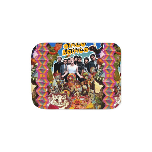 Oingo Boingo Sherpa Blanket - 80s New Wave Throw Blanket