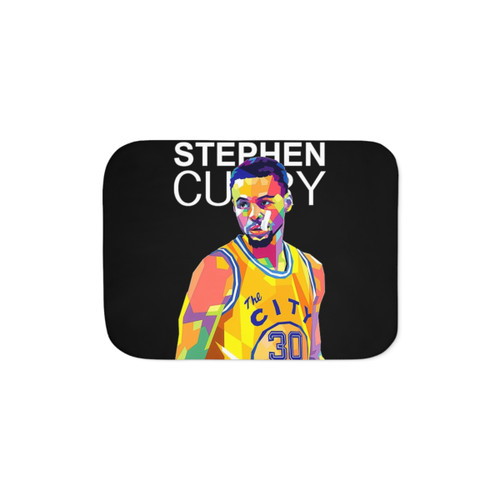 Stephen Curry Sherpa Blanket for Basketball Fans