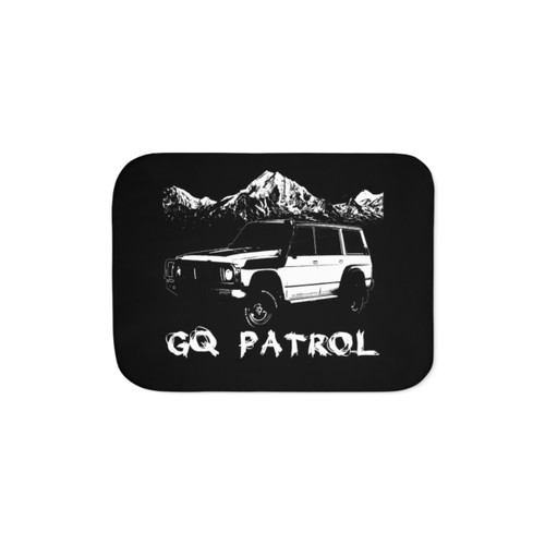 Nissan Patrol Sherpa Fleece Blanket