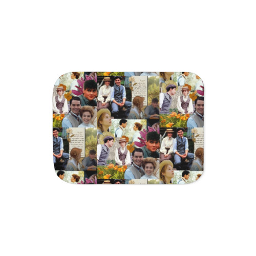 Anne of Green Gables Collage Sherpa Blanket