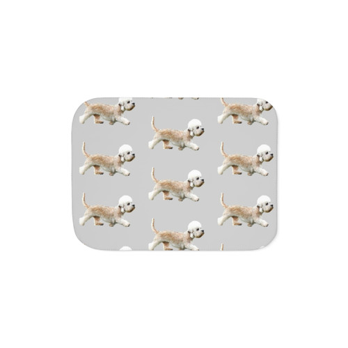 Dandie Dinmont Terrier Sherpa Blanket