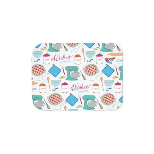 Waitress the Musical Sherpa Blanket