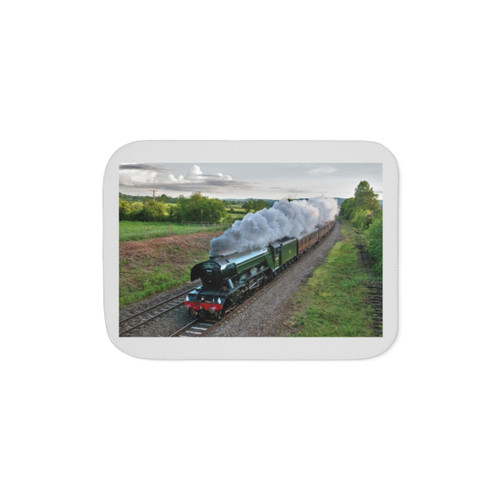 Flying Scotsman Sherpa Blanket