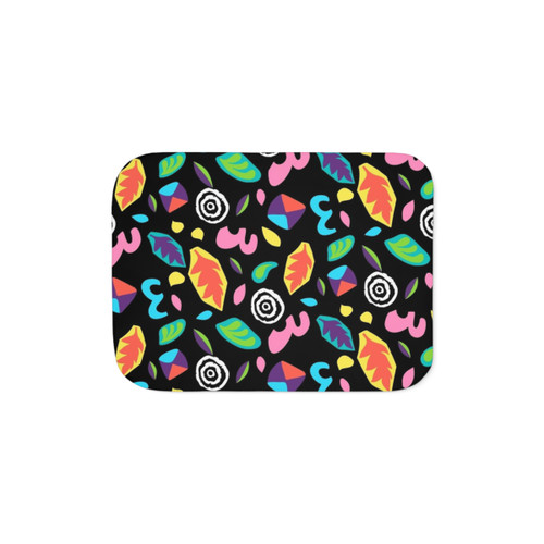 Eleven Sherpa Blanket with Stranger Things Inspired Pattern