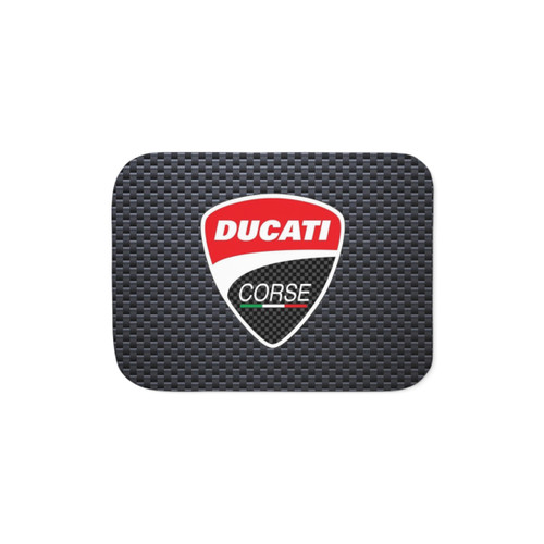 Ducati Corse Motorcycle Sherpa Blanket