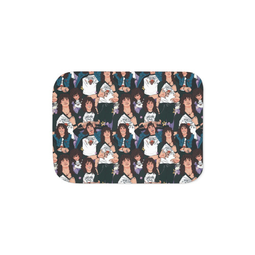 Eddie Munson Sherpa Blanket from Stranger Things