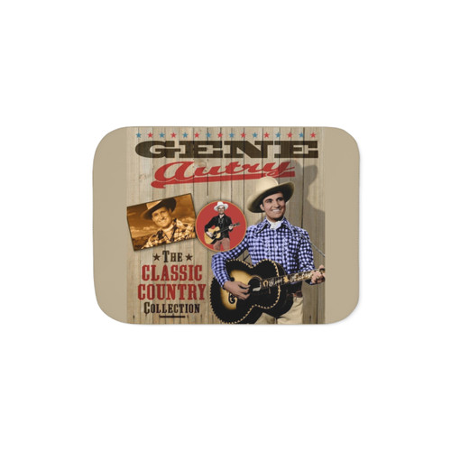 Gene Autry Sherpa Blanket from the Classic Country Collection