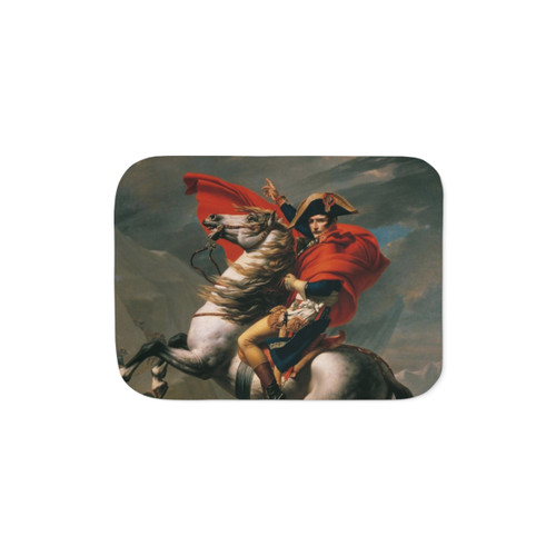 Napoleon Bonaparte French Empire Sherpa Blanket
