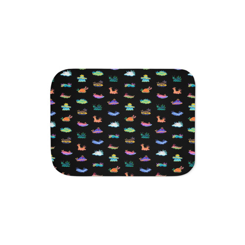 Cozy Sea Slug Sherpa Blanket