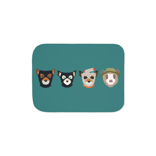 Fantastic Mr. Fox Sherpa Blanket