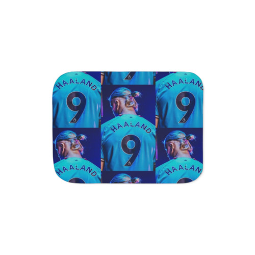 Erling Haaland Sherpa Blanket - Soft Plush Throw