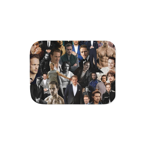 Sam Heughan Sherpa Blanket - Outlander Inspired