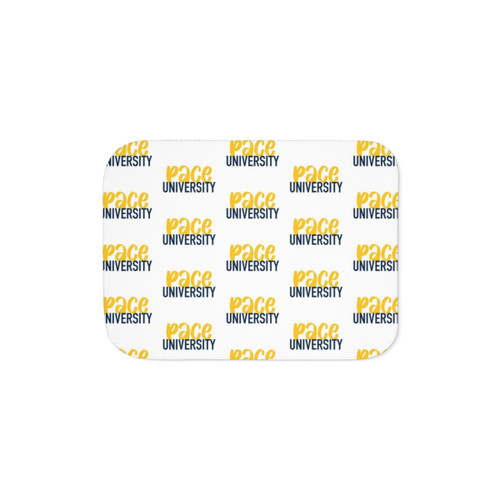 Pace University Sherpa Blanket - Soft and Cozy College Throw