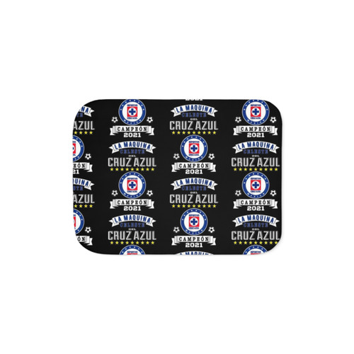 Cruz-Azul Campeon 2021 Futbol Mexicano La Maquina Celeste Sherpa Blanket