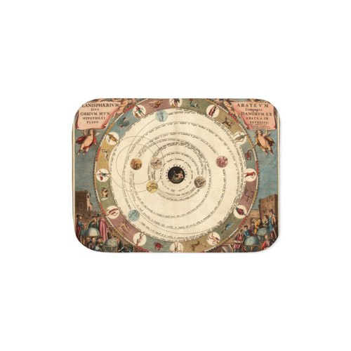 Vintage Zodiac Sherpa Blanket