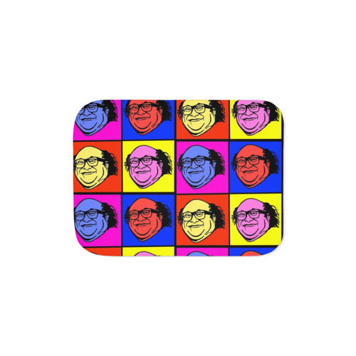Danny DeVito Pop Art Sherpa Blanket