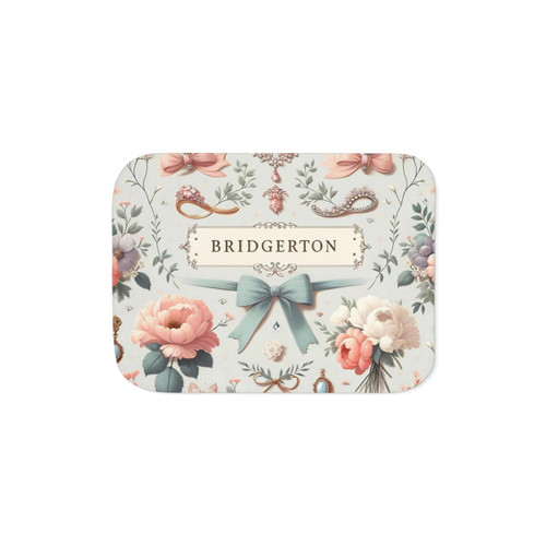 Whimsical Bridgerton Sherpa Blanket